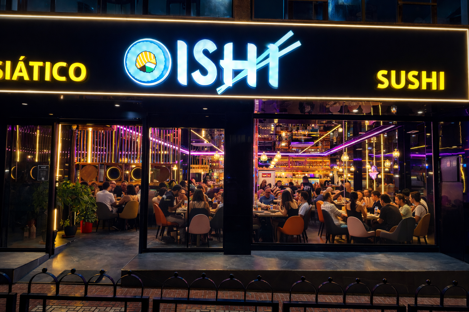 Fachada Restaurante Oishi